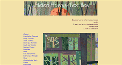 Desktop Screenshot of helenhowestextiles.co.uk